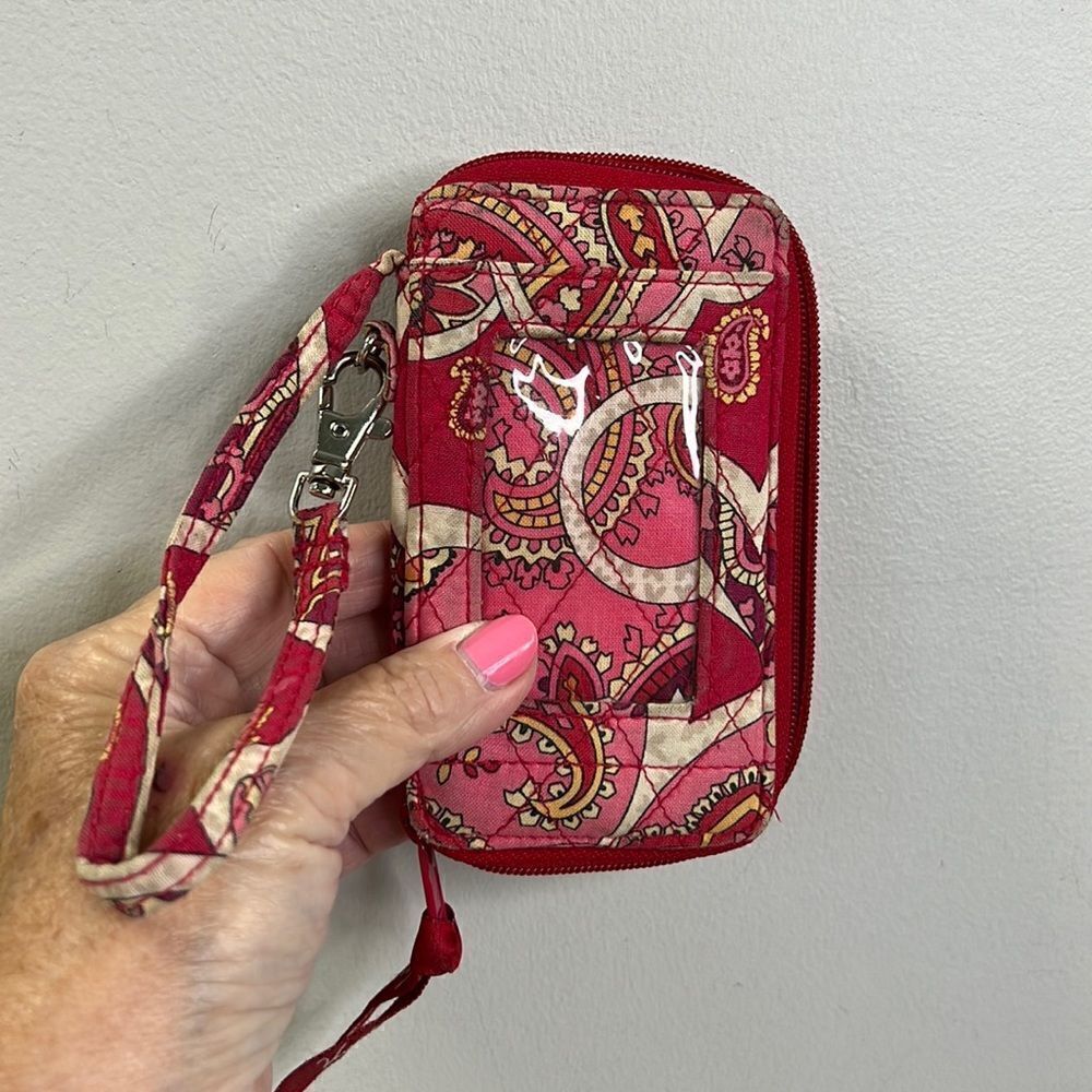 Vera Bradley Rosie Posey Well Loved Wristlet